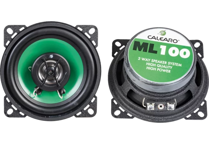 Lautsprecher Coaxial 2-Wege 100 mm 40 W / 80 W max., 2 Stück GartenShop24 - Hochwertige Gartengeräte