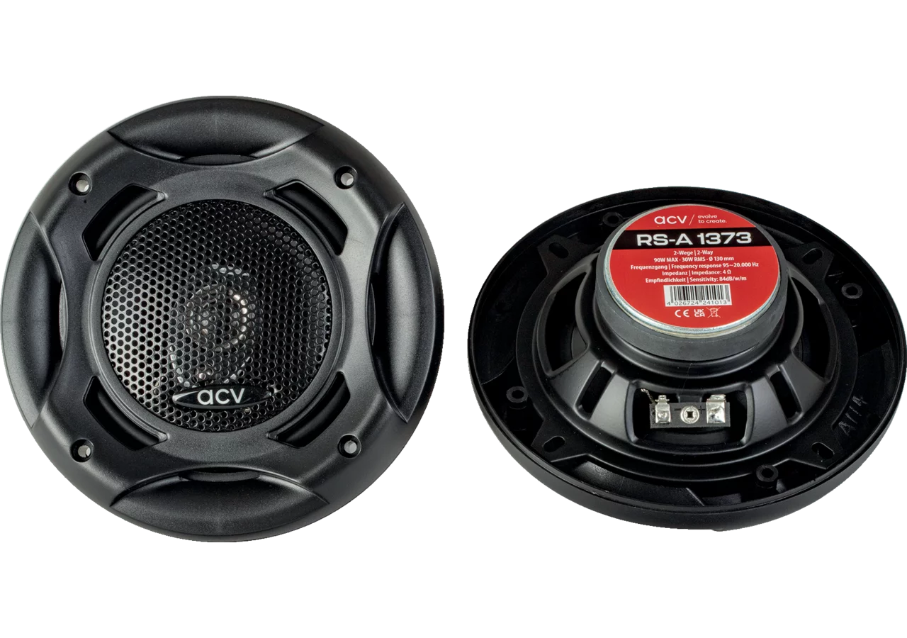 Lautsprecher Coaxial 2-Wege 130 mm 30W / 90 W max., 2 Packungen GartenShop24 - Hochwertige Gartengeräte