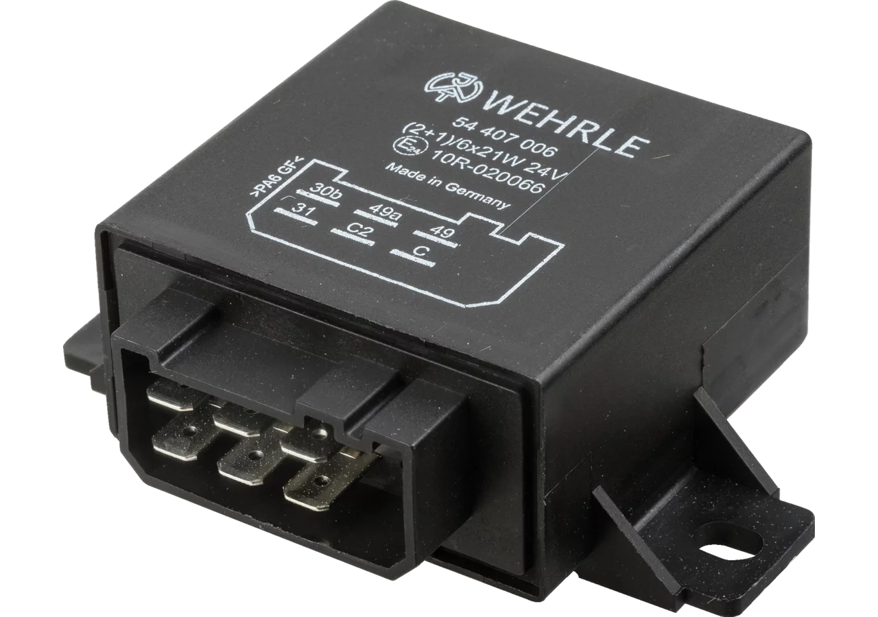 Blinkgeber 24 V, 2 + 1 / 6 x 21 W / COP- TEIL Wehrle