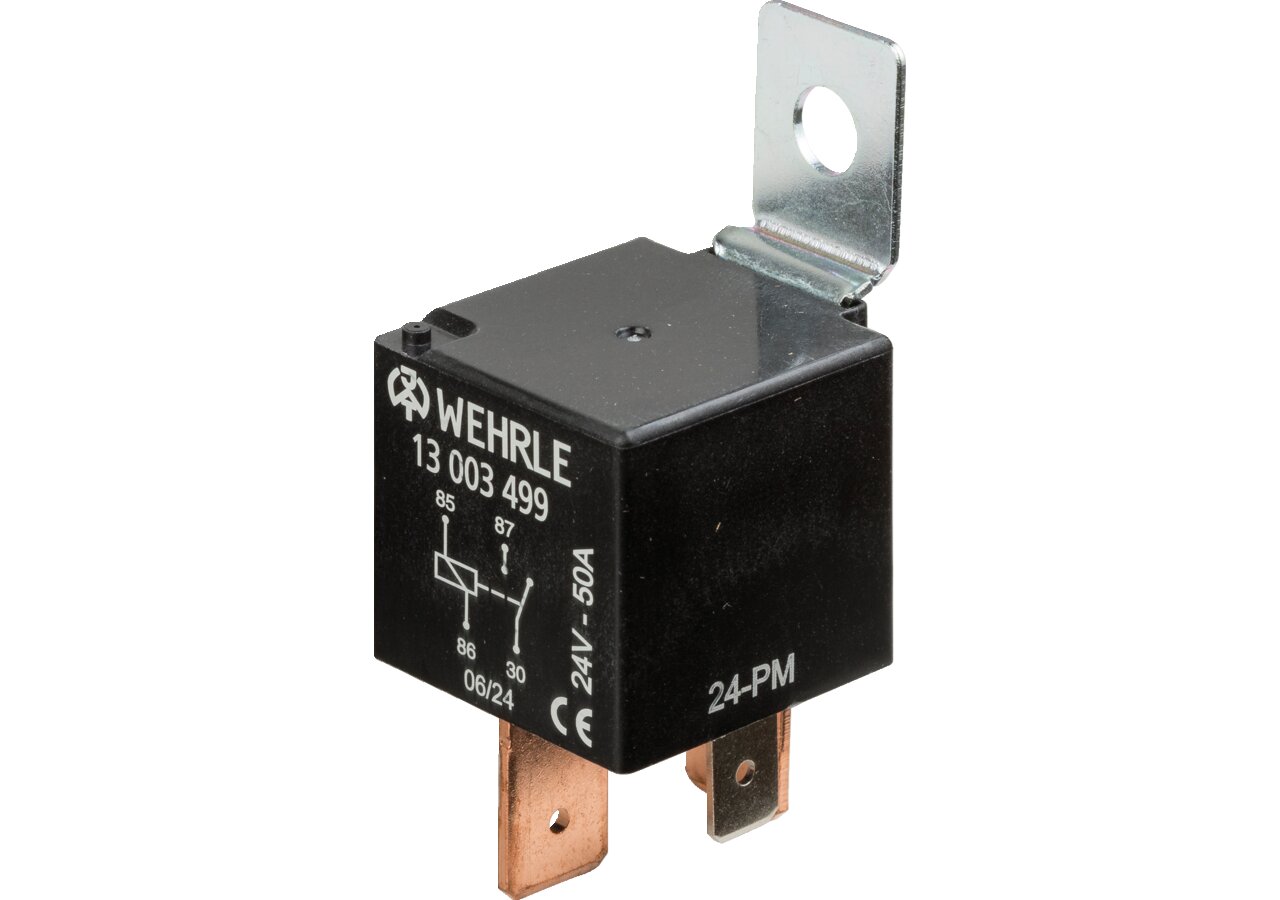 Relais 24 V, 50 A, 4 Pins, High Perfomance Wehrle