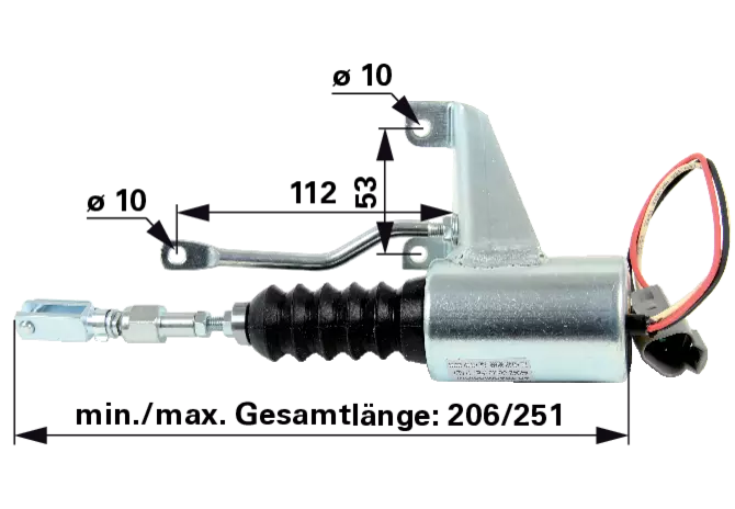 Abstellmagnetschalter anstelle von Steyr 1-40-271-030 GartenShop24 - Hochwertige Gartengeräte