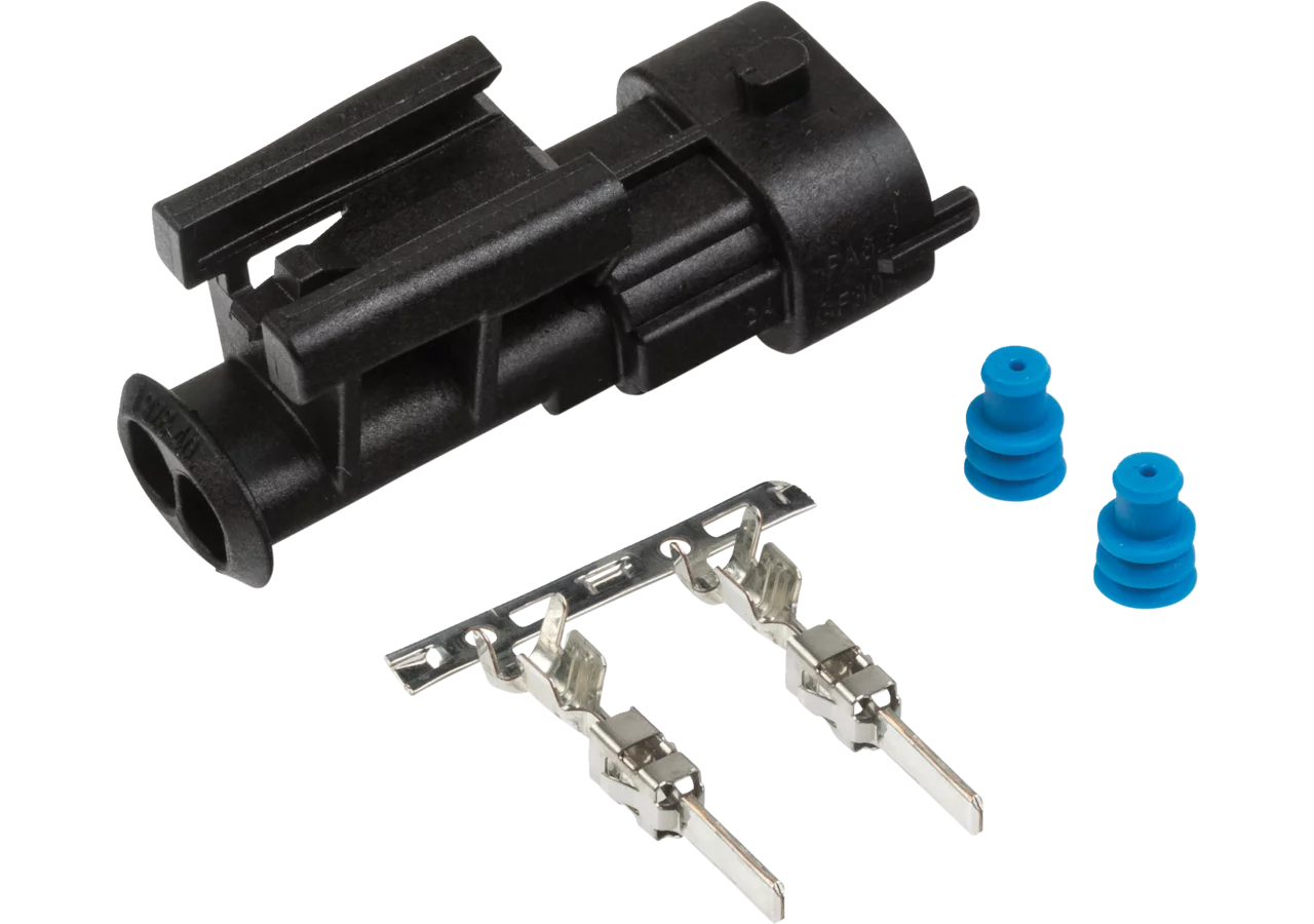Steckverbinder-Kit 2-polig Bosch 2,8 JPT GartenShop24 - Hochwertige Gartengeräte
