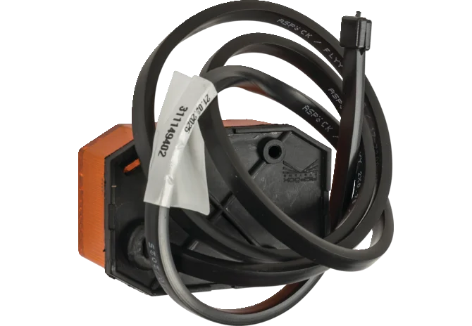 Seitenmarkierungsleuchte Gelb, Kabel 0,8 m Flexipoint I Aspöck