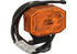 Seitenmarkierungsleuchte Gelb, Kabel 0,8 m, 90° Winkelhalter Flexipoint I Aspöck
