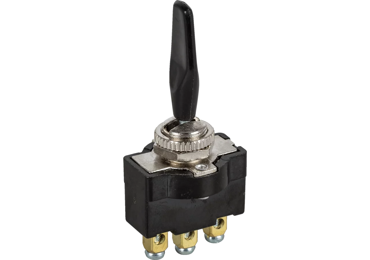 Kippschalter 12 V, 10 A, d = 13 mm, 3-polig On - Off - On Schaltbild Wechsler GartenShop24 - Hochwertige Gartengeräte