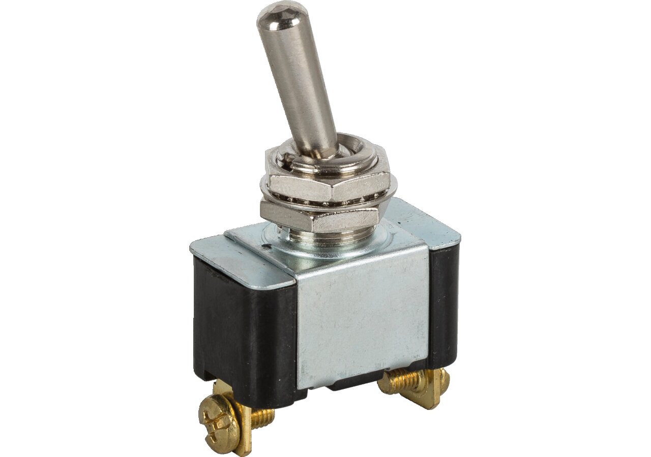 Kippschalter 12 V, 25 A, d = 13 mm, 2-polig (On) - Off GartenShop24 - Hochwertige Gartengeräte