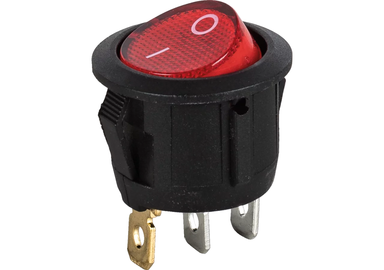 LED-Wippschalter 12 V, 10 A, d = 20 mm, 3- polig On - Off GartenShop24 - Hochwertige Gartengeräte