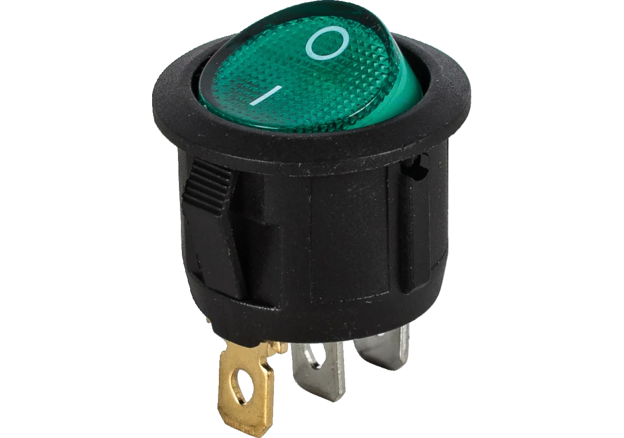 LED-Wippschalter 12 V, 10 A, d = 20 mm, 3- polig On - Off GartenShop24 - Hochwertige Gartengeräte