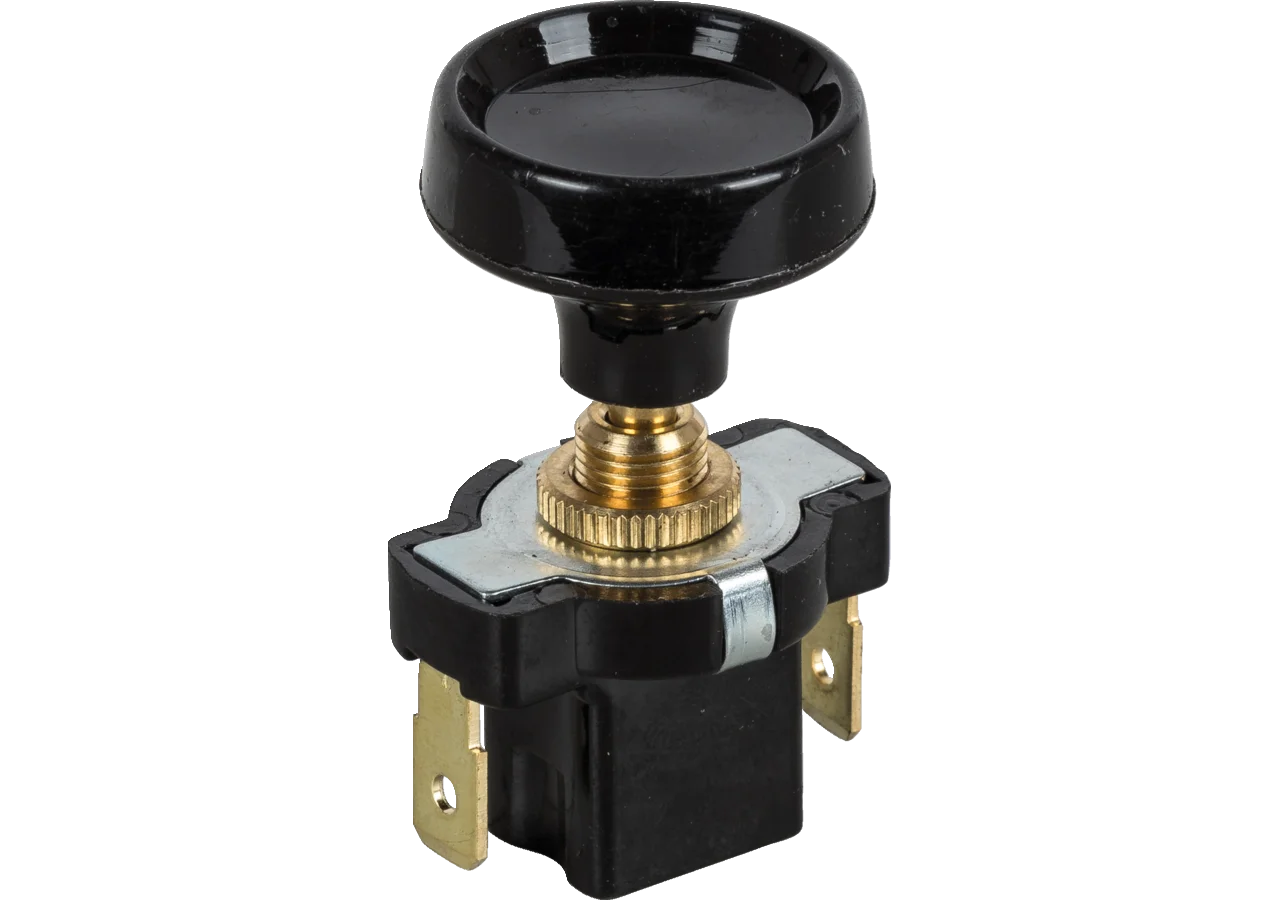 Zugschalter 12 V, 6 A, d = 9 mm, 2-polig On - Off GartenShop24 - Hochwertige Gartengeräte