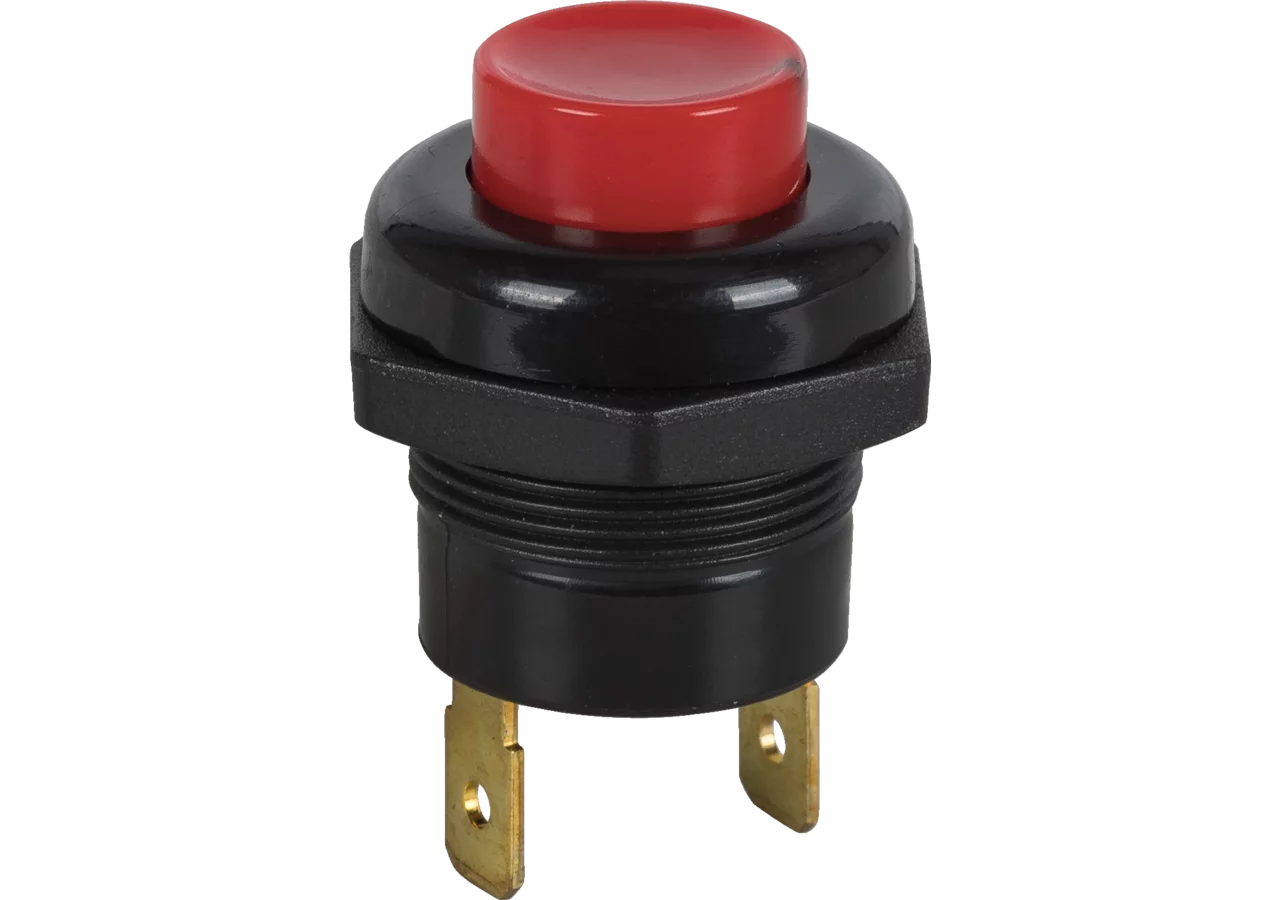 Druckschalter 12 V, 15 A, d = 22,5 mm, 2-polig On - Off GartenShop24 - Hochwertige Gartengeräte
