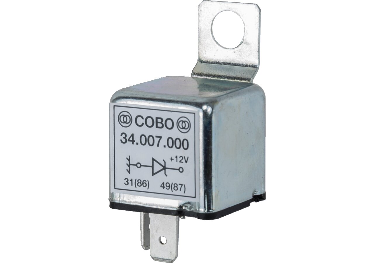 Spannungsregler 12 V, Schutzdiode gegen Überspannung Cobo