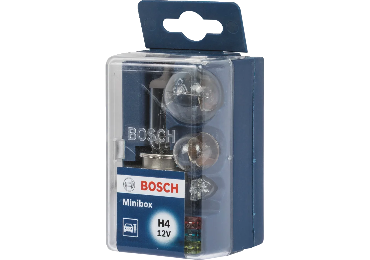 Lampenset H4, 7-teilig Bosch