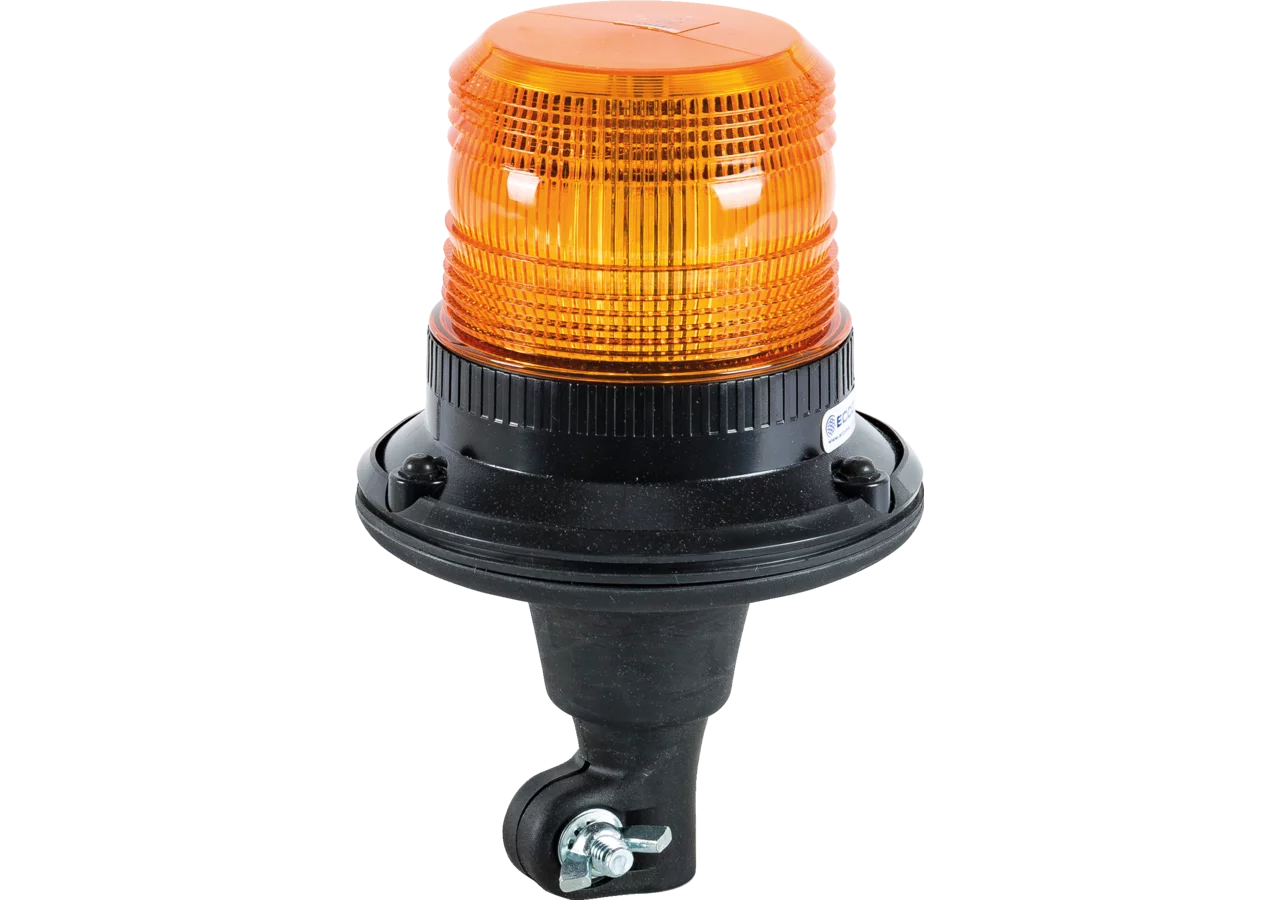 LED Warnleuchte 12 / 24 V, flex. Rohrmontage gelbe Linse, ECE-R65 GartenShop24 - Hochwertige Gartengeräte
