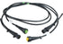 Anschlusskabelset 5 polig mit Bajonett, L= 1,25 m L + R mit Abgang 100 mm Sanube