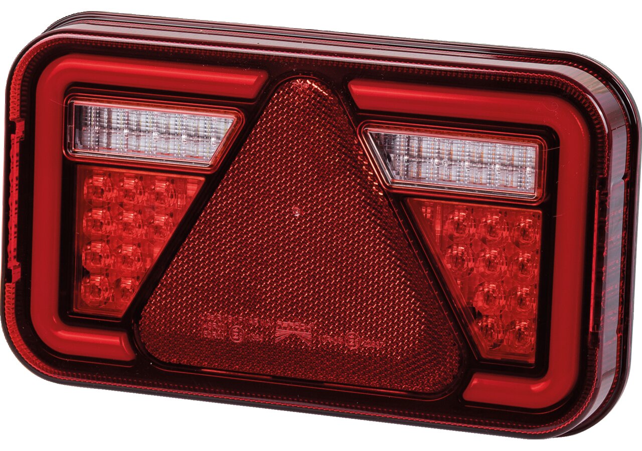 LED Rückleuchte Blink-Brems-Schluss-Rück-KZ-Nebelleuchte, R Multiled IV, 8-pol. Aspöck