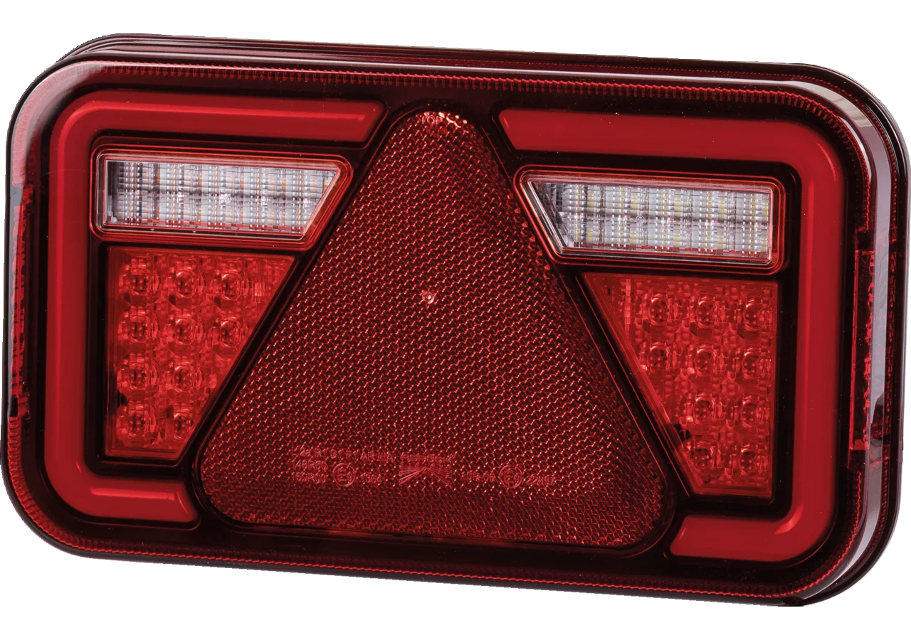 LED Rückleuchte Blink-Brems-Schluss-Rück-Nebelleuchte, L Multiled IV Aspöck