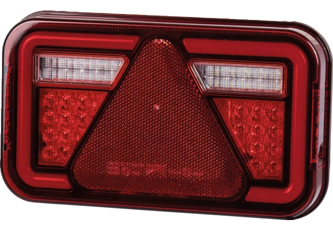 LED Rückleuchte Blink-Brems-Schluss-Rück-Nebelleuchte, L Multiled IV Aspöck