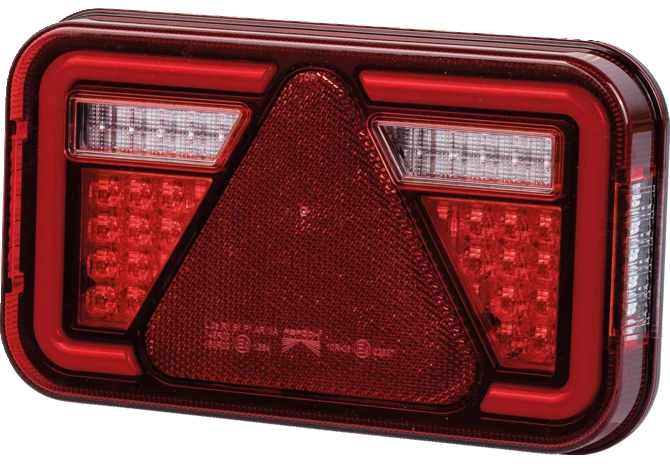 LED Rückleuchte Blink-Brems-Schluss-Rück-KZ-Nebelleuchte, L Multiled IV Aspöck