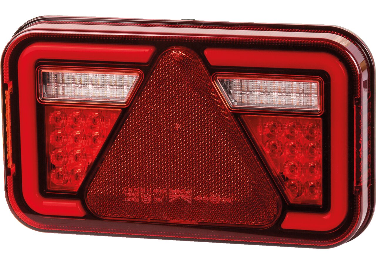 LED Rückleuchte Blink-Brems-Schluss-Rück-KZ-Nebelleuchte, R Multiled IV Aspöck