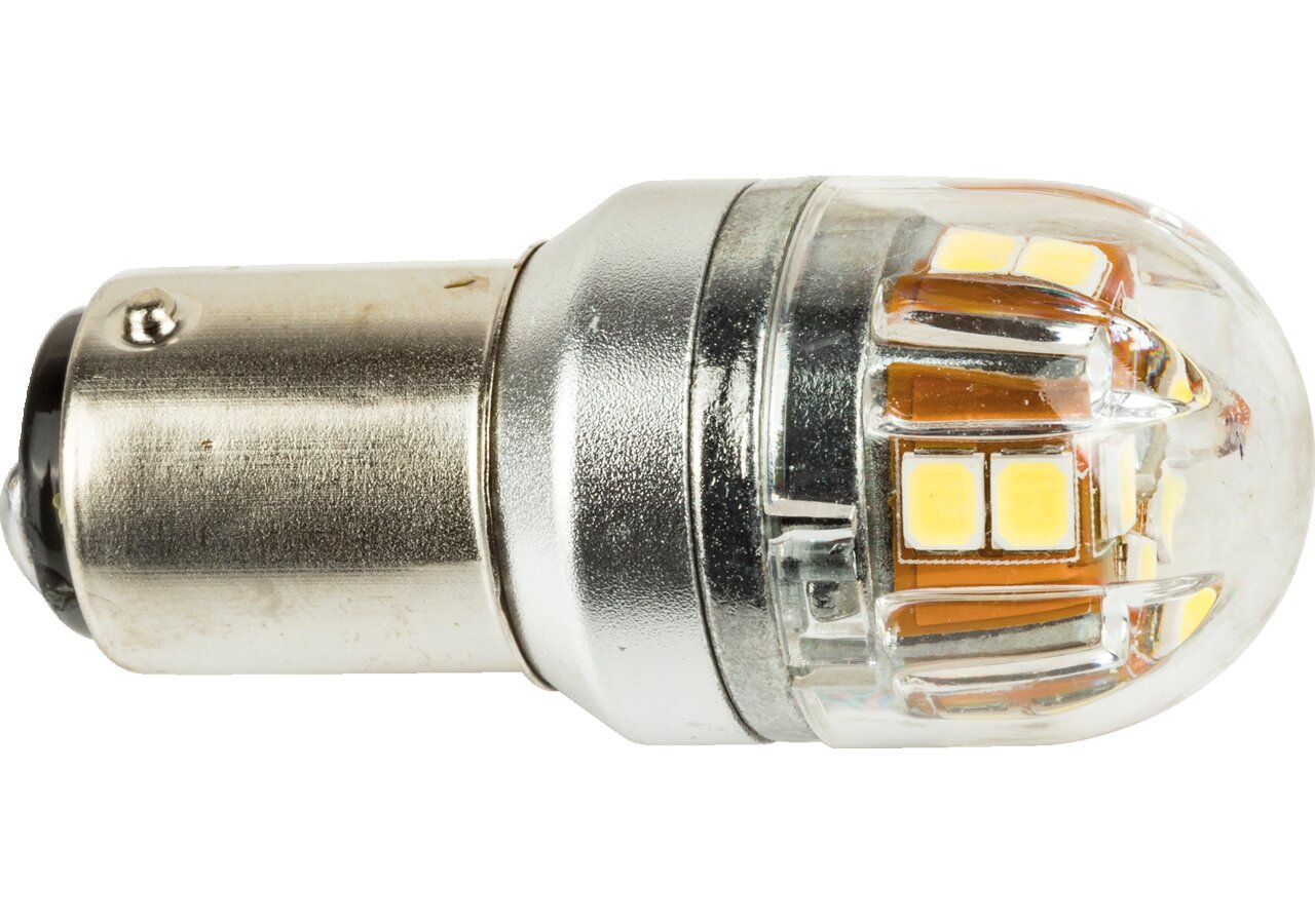 LED Kugellampe 12 / 24 V, P21 / 5 W BAY15d, 2 Stk. GartenShop24 - Hochwertige Gartengeräte