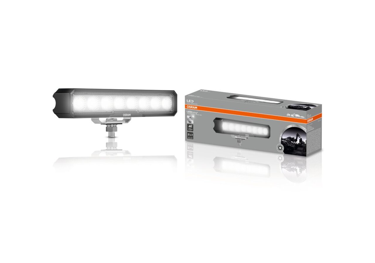 LED Arbeitsscheinwerfer 12 / 24 V, 3000 lm, R10, R148, Lightbar WL VX250-WD Osram