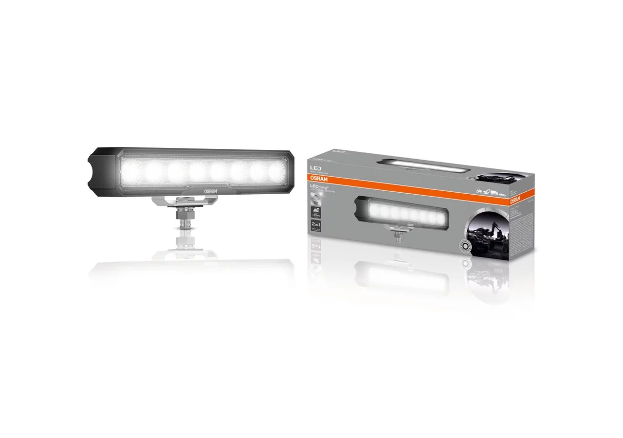 LED Arbeitsscheinwerfer 12 / 24 V, 3000 lm, R10, R148, Lightbar WL VX250-WD Osram