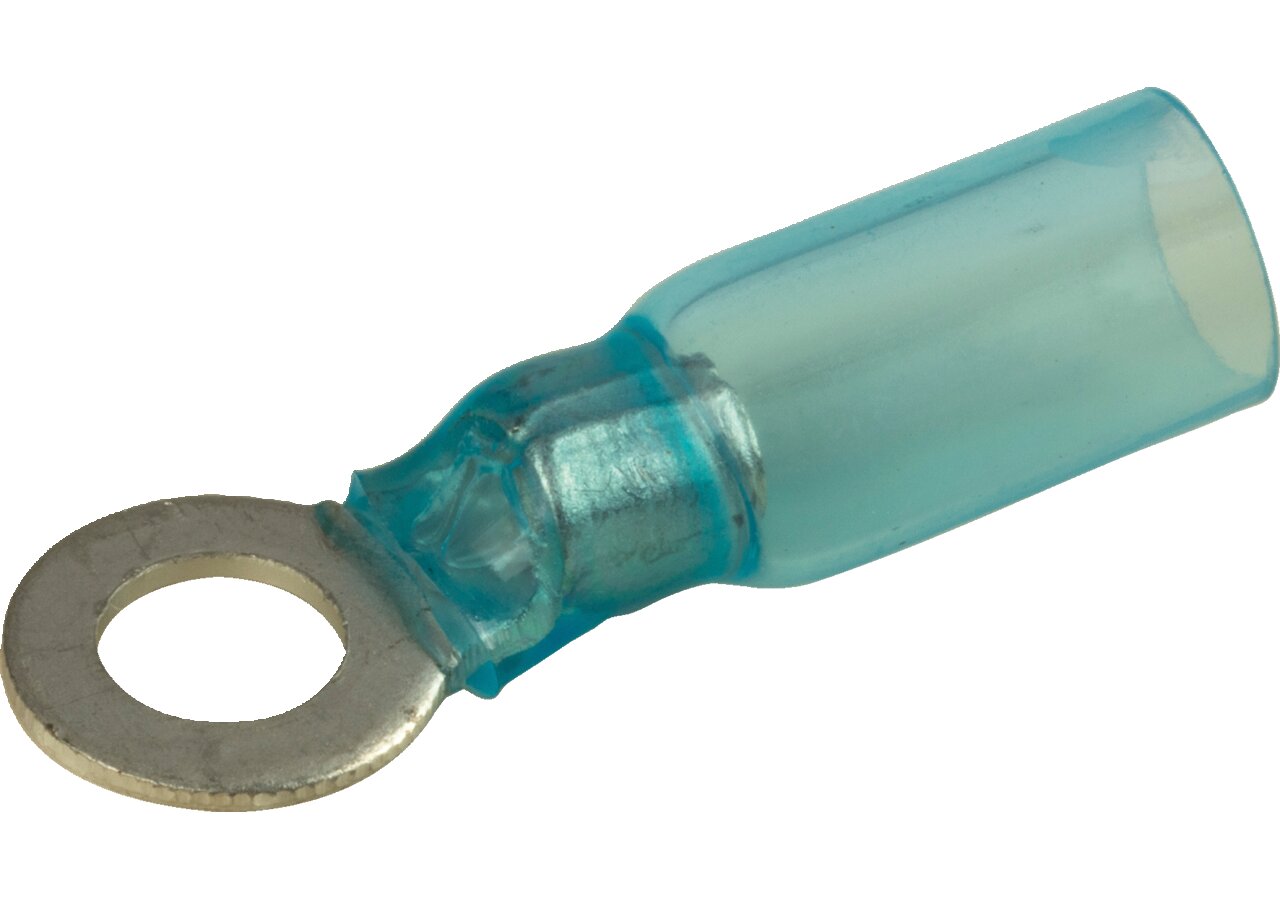 Ringzunge d= 5,3 mm, 25 Stück schrumpfbar Leitungsbereich: 16 - 14 AWG GartenShop24 - Hochwertige Gartengeräte