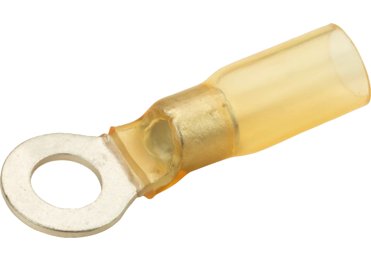 Ringzunge d= 6,5 mm, 25 Stück schrumpfbar Leitungsbereich: 12 - 10 AWG GartenShop24 - Hochwertige Gartengeräte