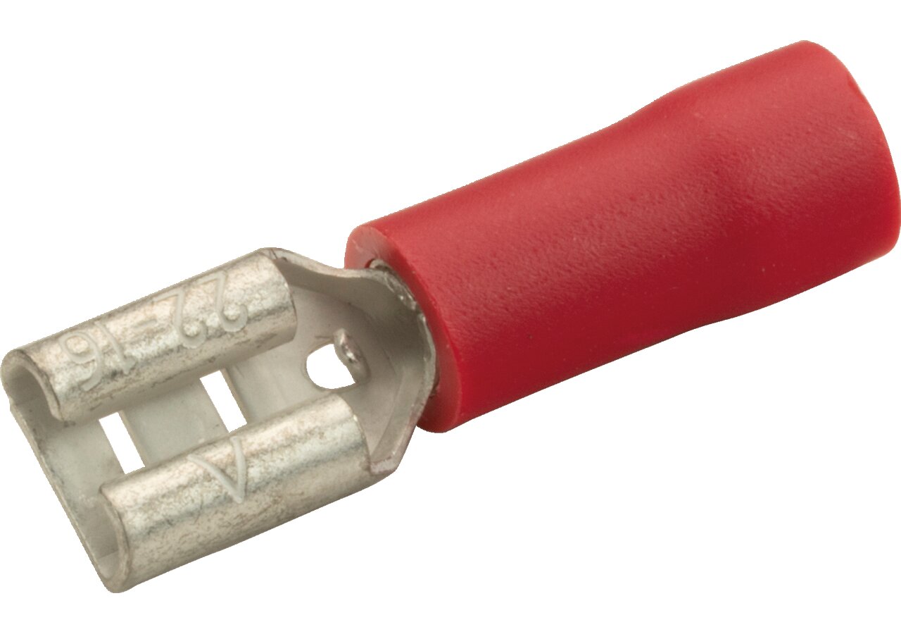Flachsteckhülse 4,8 x 0,8 mm, 100 Stück Easy Entry Leitungsbereich: 22 - 16 AWG GartenShop24 - Hochwertige Gartengeräte