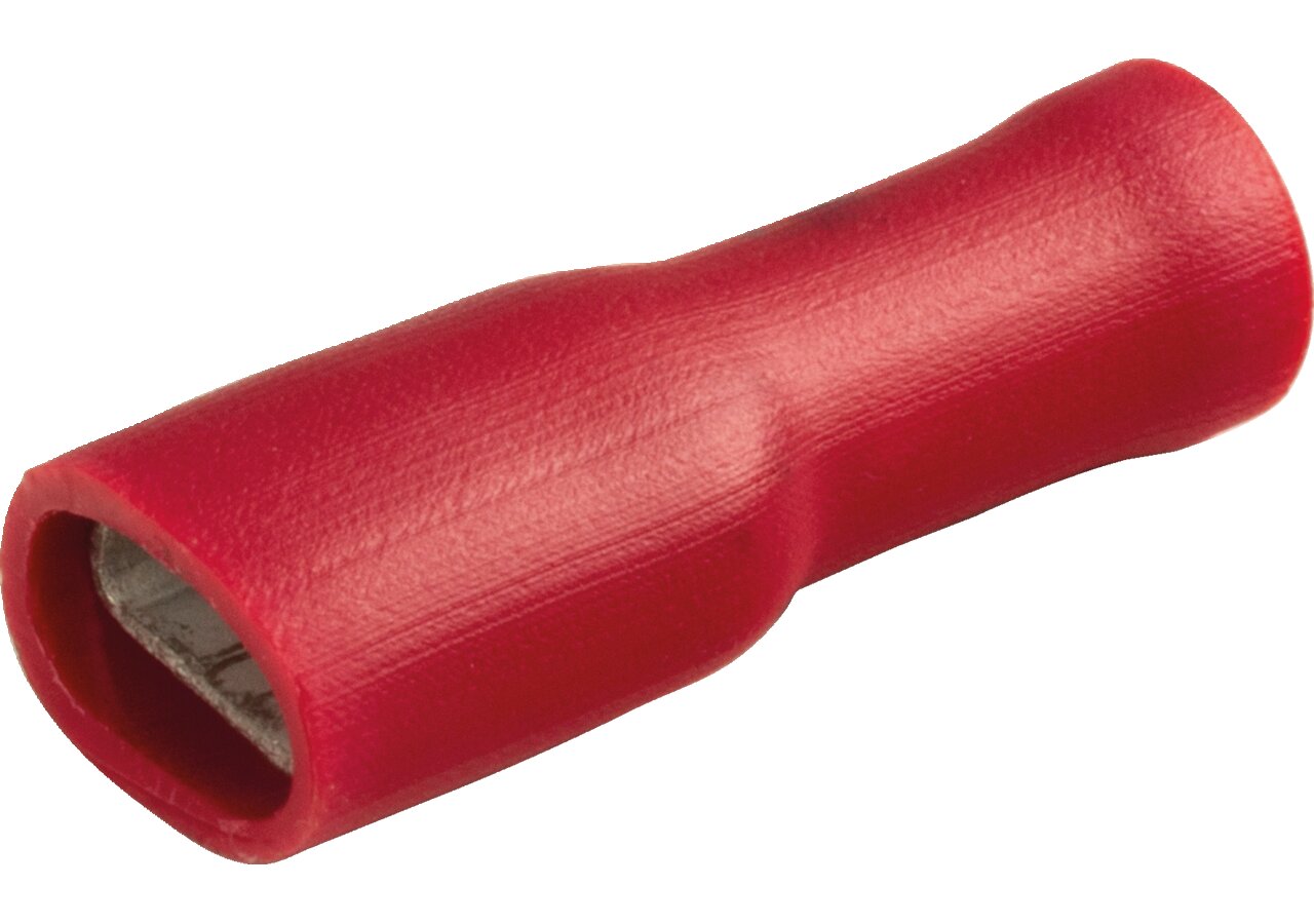 Flachsteckhülse 4,8 x 0,8 mm, vollisoliert, 100 Stück Easy Entry Leitungsbereich: 22 - 16 AWG GartenShop24 - Hochwertige Gartengeräte