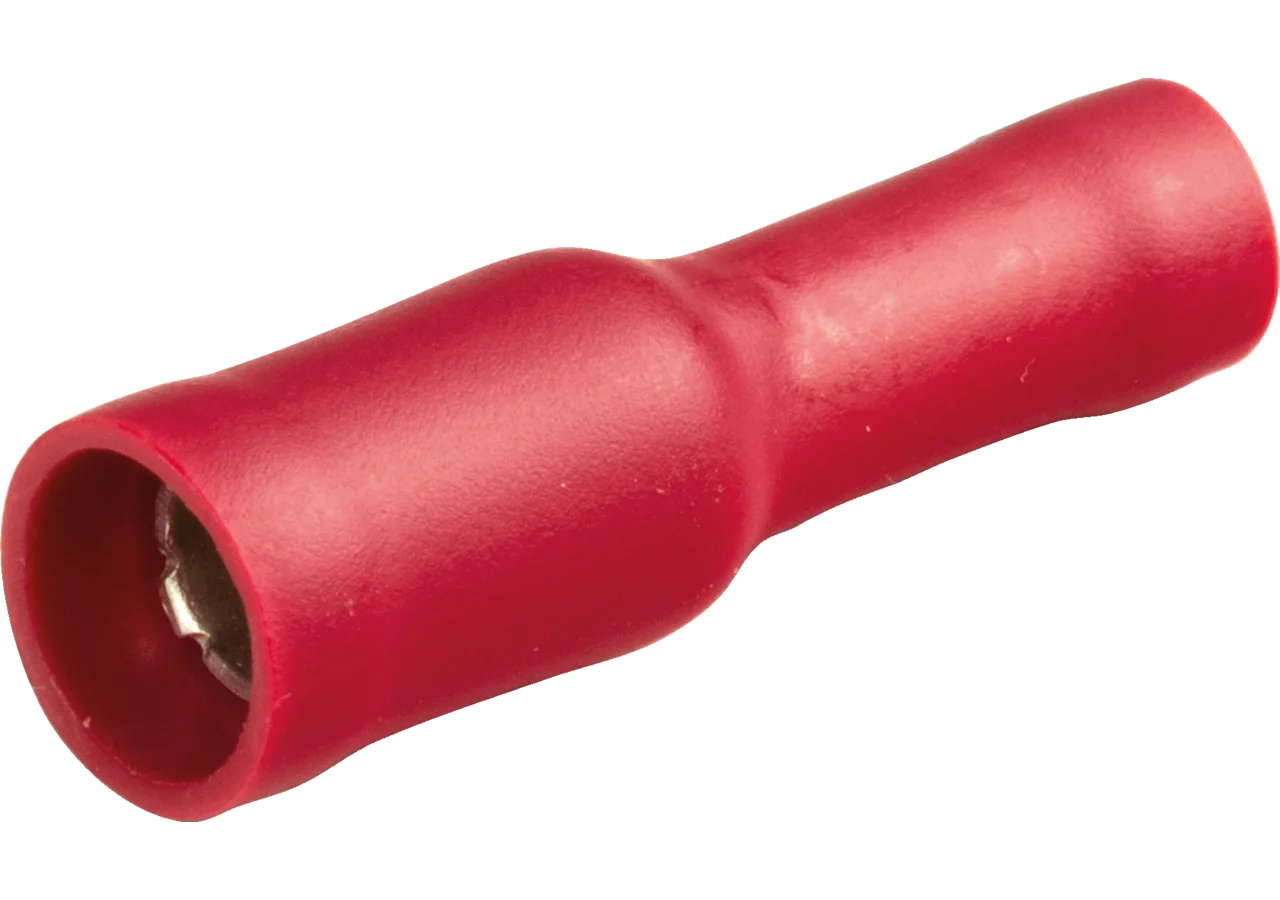 Rundsteckhülse d= 4 mm, vollisoliert, 100 Stück Easy Entry Leitungsbereich: 22 - 16 AWG GartenShop24 - Hochwertige Gartengeräte