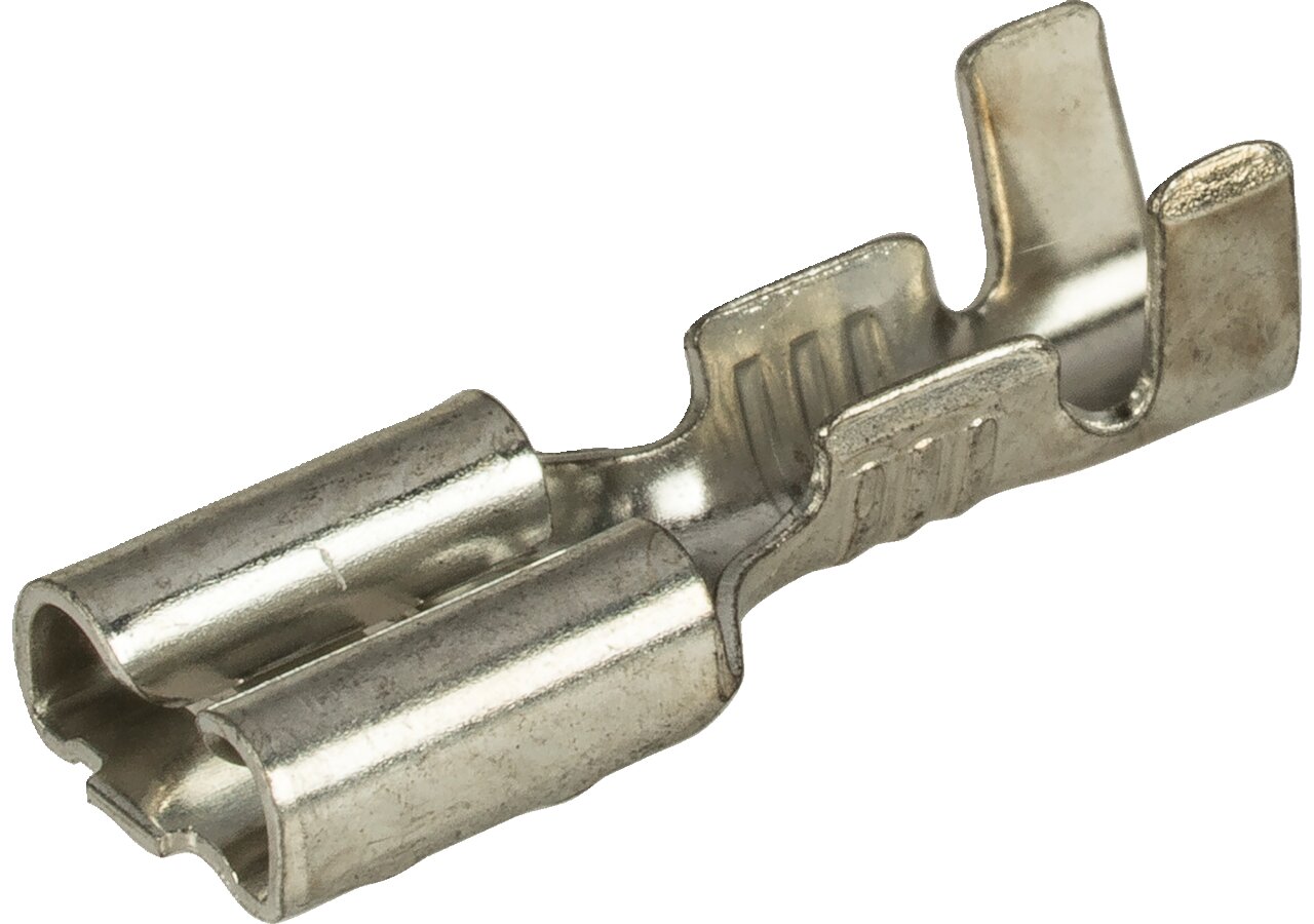 Flachsteckhülse 4,8 x 0,8 mm, unisoliert, 100 Stück GartenShop24 - Hochwertige Gartengeräte