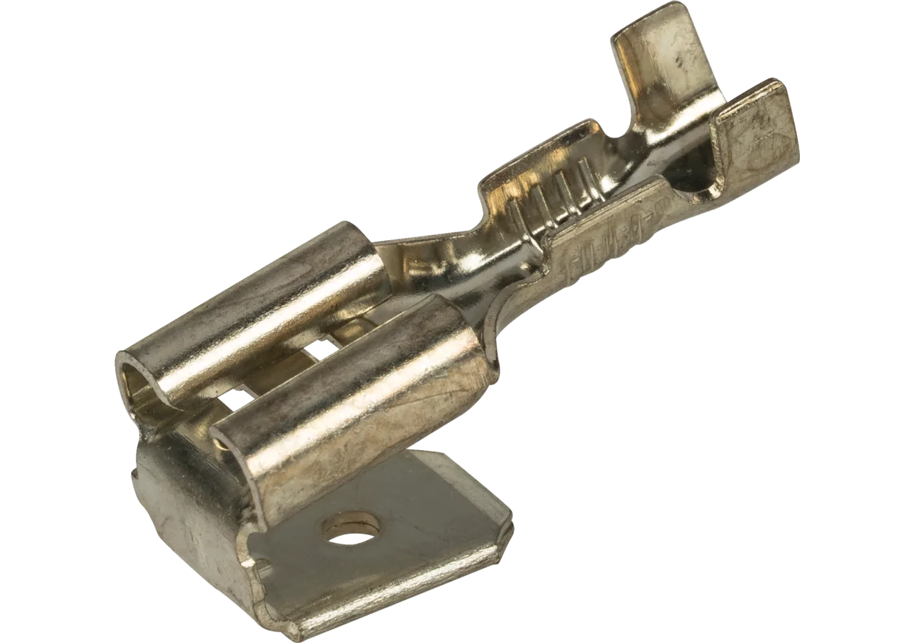 Flachsteckverteiler 6,3 x 0,8 mm, 45°, unisoliert, 100 Stück GartenShop24 - Hochwertige Gartengeräte