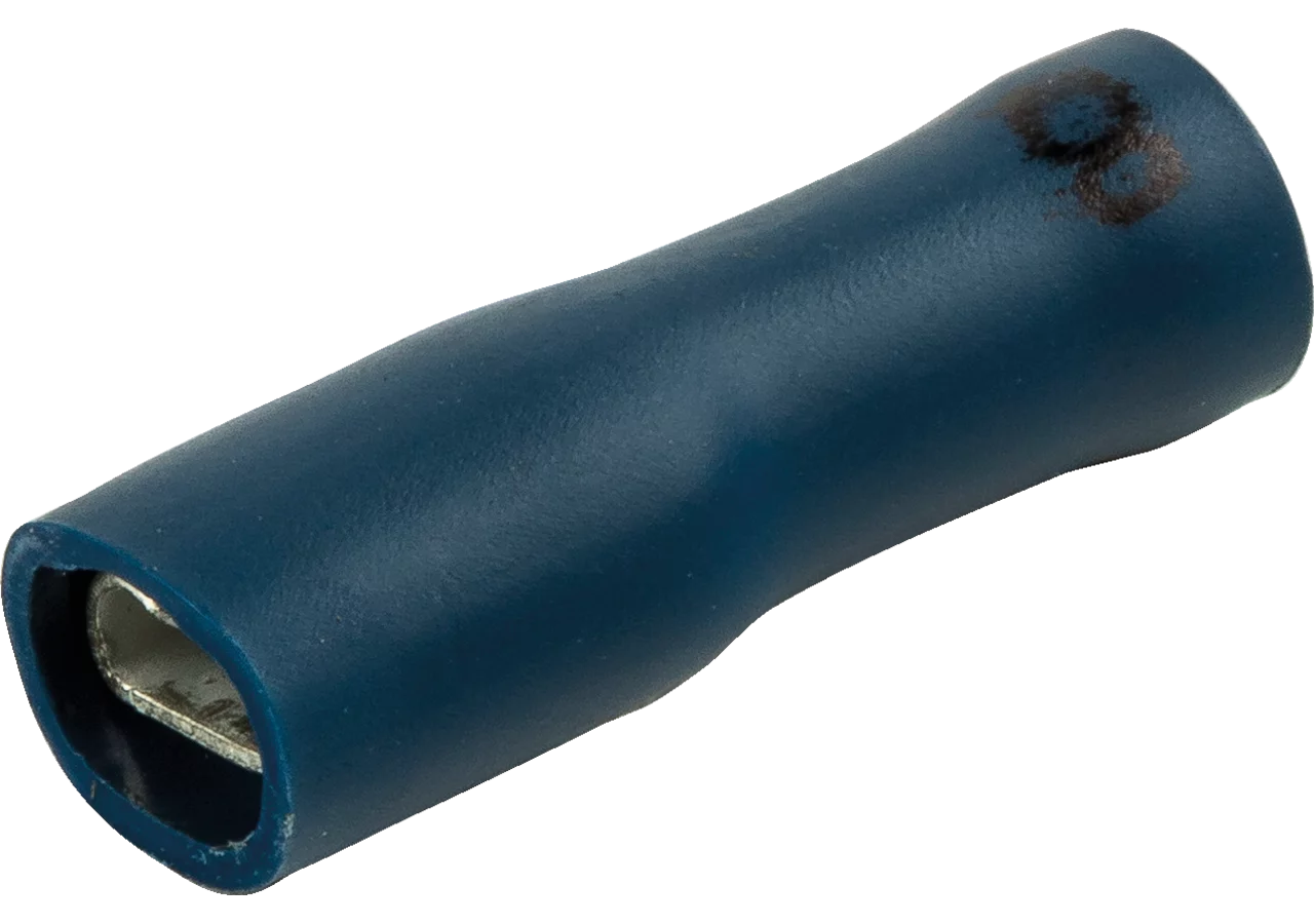 Flachsteckhülse 4,8 x 0,8 mm, vollisoliert, 100 Stück Easy Entry Leitungsbereich: 16 - 14 AWG GartenShop24 - Hochwertige Gartengeräte