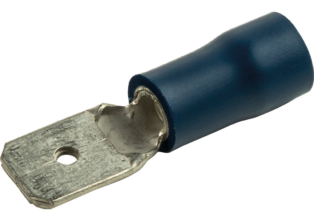 Flachstecker 6,3 x 0,8 mm, 100 Stück Easy Entry Leitungsbereich: 16 - 14 AWG GartenShop24 - Hochwertige Gartengeräte