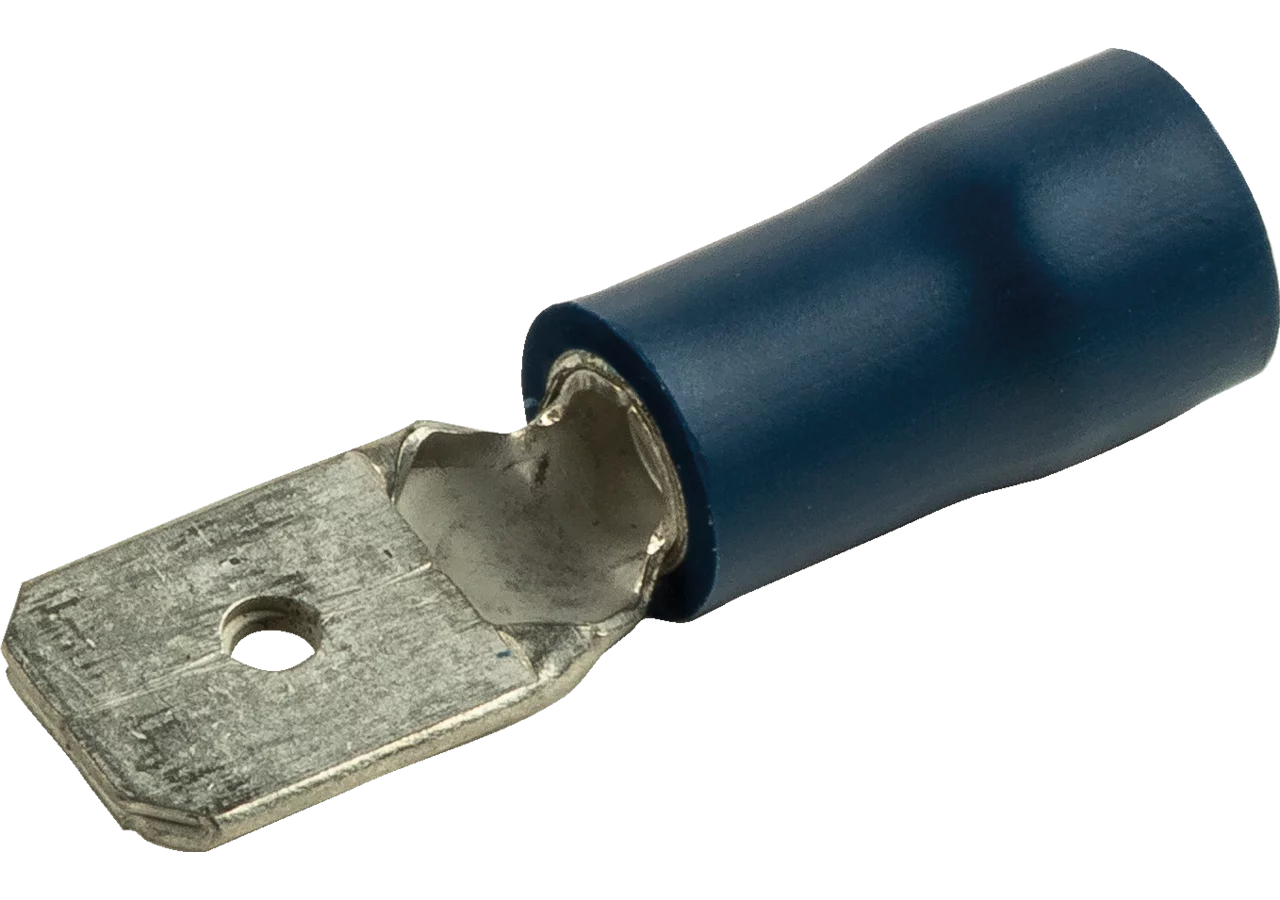 Flachstecker 6,3 x 0,8 mm, 100 Stück Easy Entry Leitungsbereich: 16 - 14 AWG GartenShop24 - Hochwertige Gartengeräte