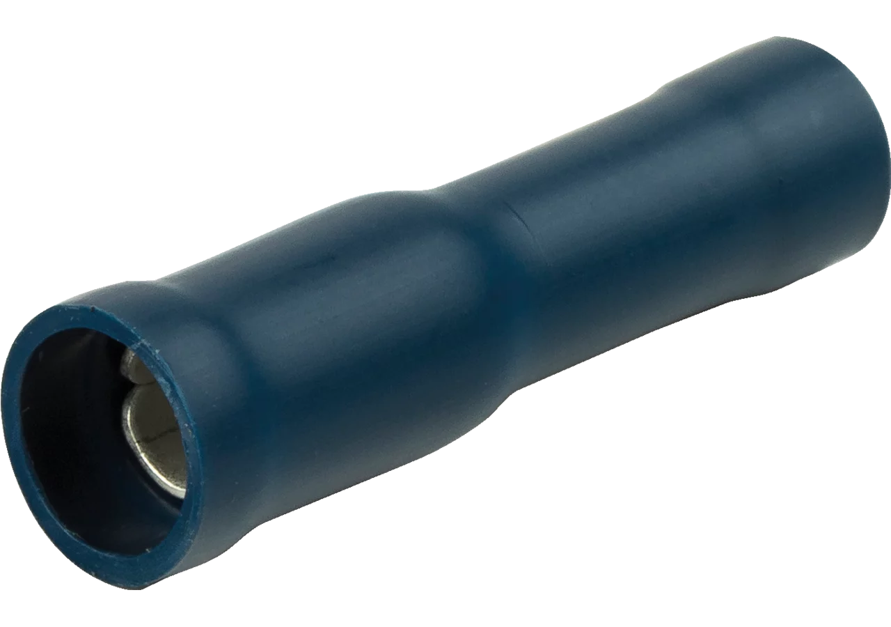 Rundsteckhülse d= 4 mm, vollisoliert, 100 Stück Easy Entry Leitungsbereich: 16 - 14 AWG GartenShop24 - Hochwertige Gartengeräte