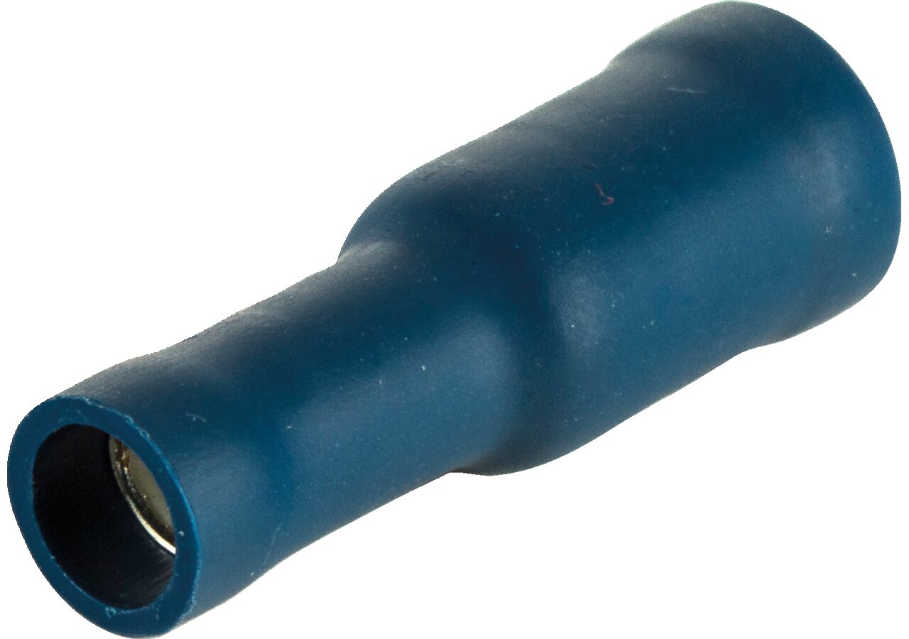 Rundsteckhülse d= 5 mm, vollisoliert, 100 Stück Easy Entry Leitungsbereich: 16 - 14 AWG GartenShop24 - Hochwertige Gartengeräte