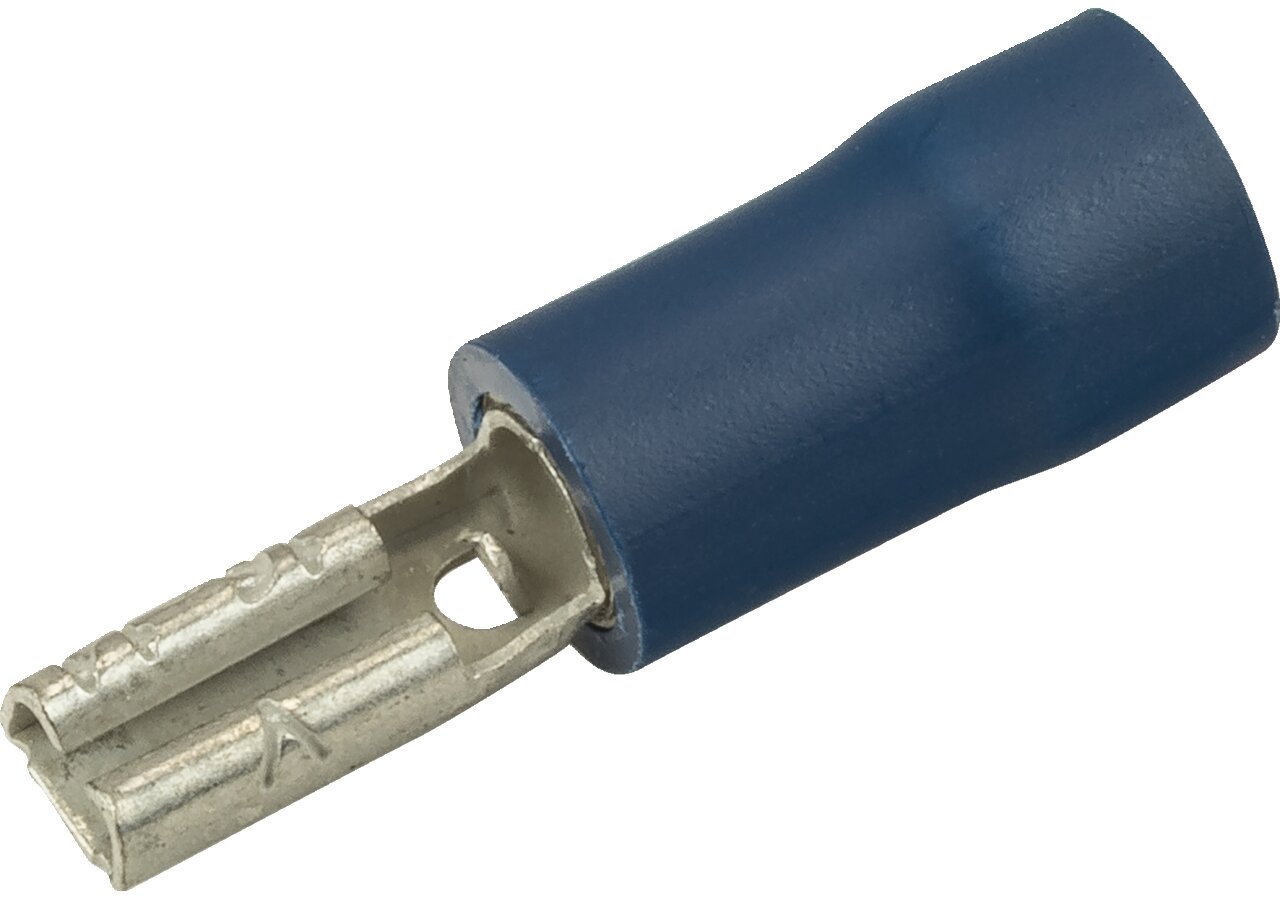 Flachsteckhülse 2,8 x 0,8 mm, 100 Stück Easy Entry Leitungsbereich: 16 - 14 AWG GartenShop24 - Hochwertige Gartengeräte