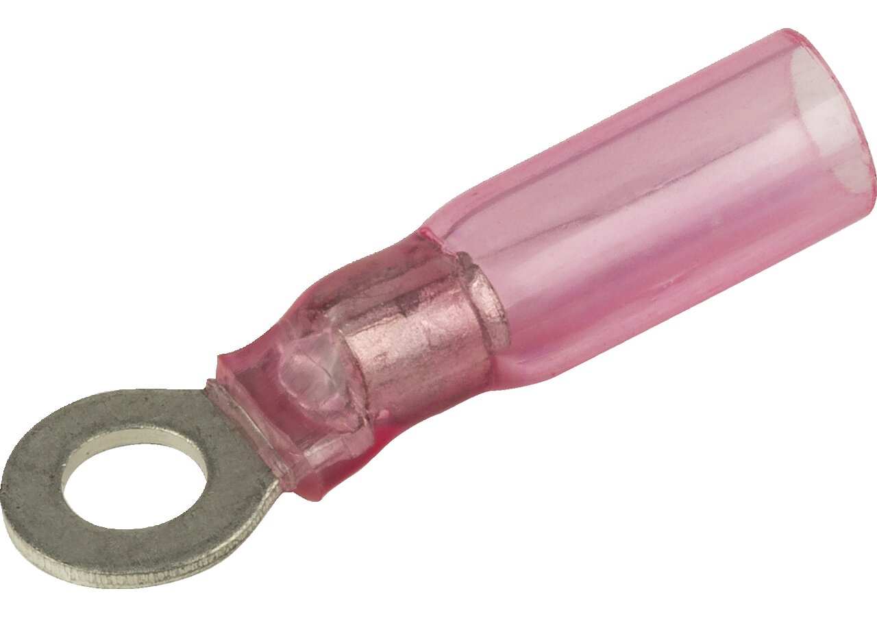 Ringzunge d= 4,3 mm, 25 Stück schrumpfbar Leitungsbereich: 22 - 18 AWG GartenShop24 - Hochwertige Gartengeräte