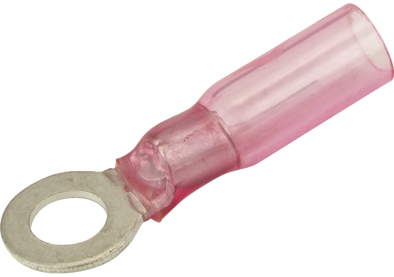 Ringzunge d= 5,3 mm, 25 Stück schrumpfbar Leitungsbereich: 22 - 18 AWG GartenShop24 - Hochwertige Gartengeräte