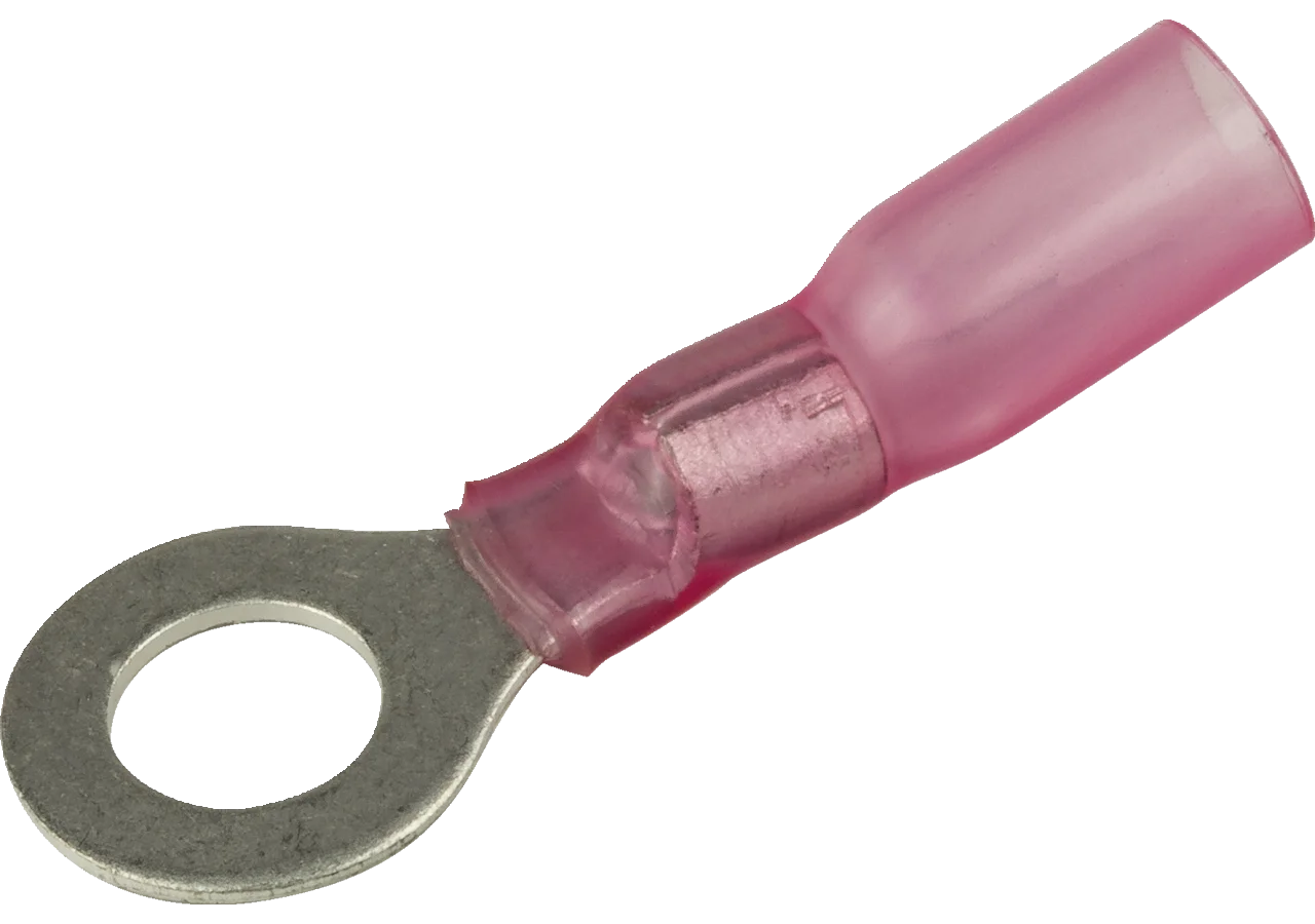 Ringzunge d= 6,5 mm, 25 Stück schrumpfbar Leitungsbereich: 22 - 18 AWG GartenShop24 - Hochwertige Gartengeräte