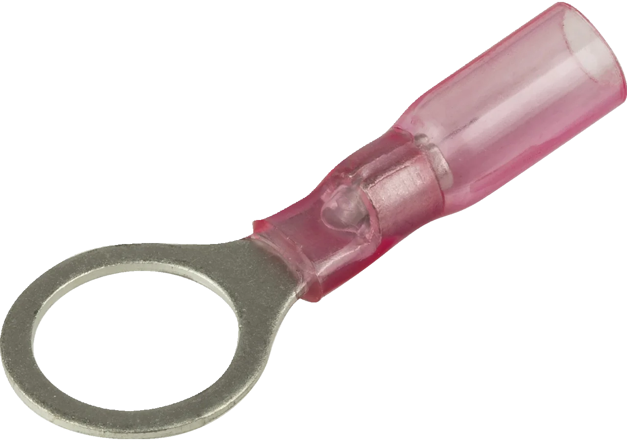 Ringzunge d= 10,5 mm, 25 Stück schrumpfbar Leitungsbereich: 22 - 18 AWG GartenShop24 - Hochwertige Gartengeräte