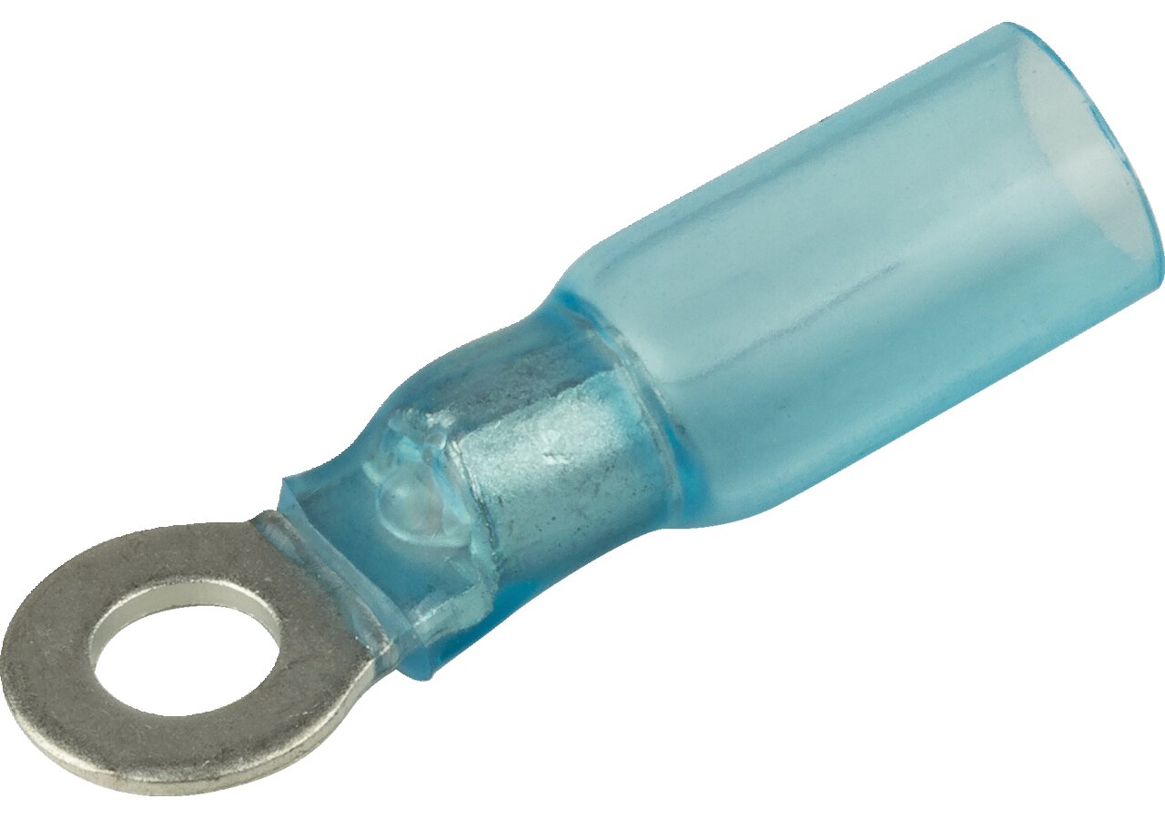 Ringzunge d= 4,3 mm, 25 Stück schrumpfbar Leitungsbereich: 16 - 14 AWG GartenShop24 - Hochwertige Gartengeräte