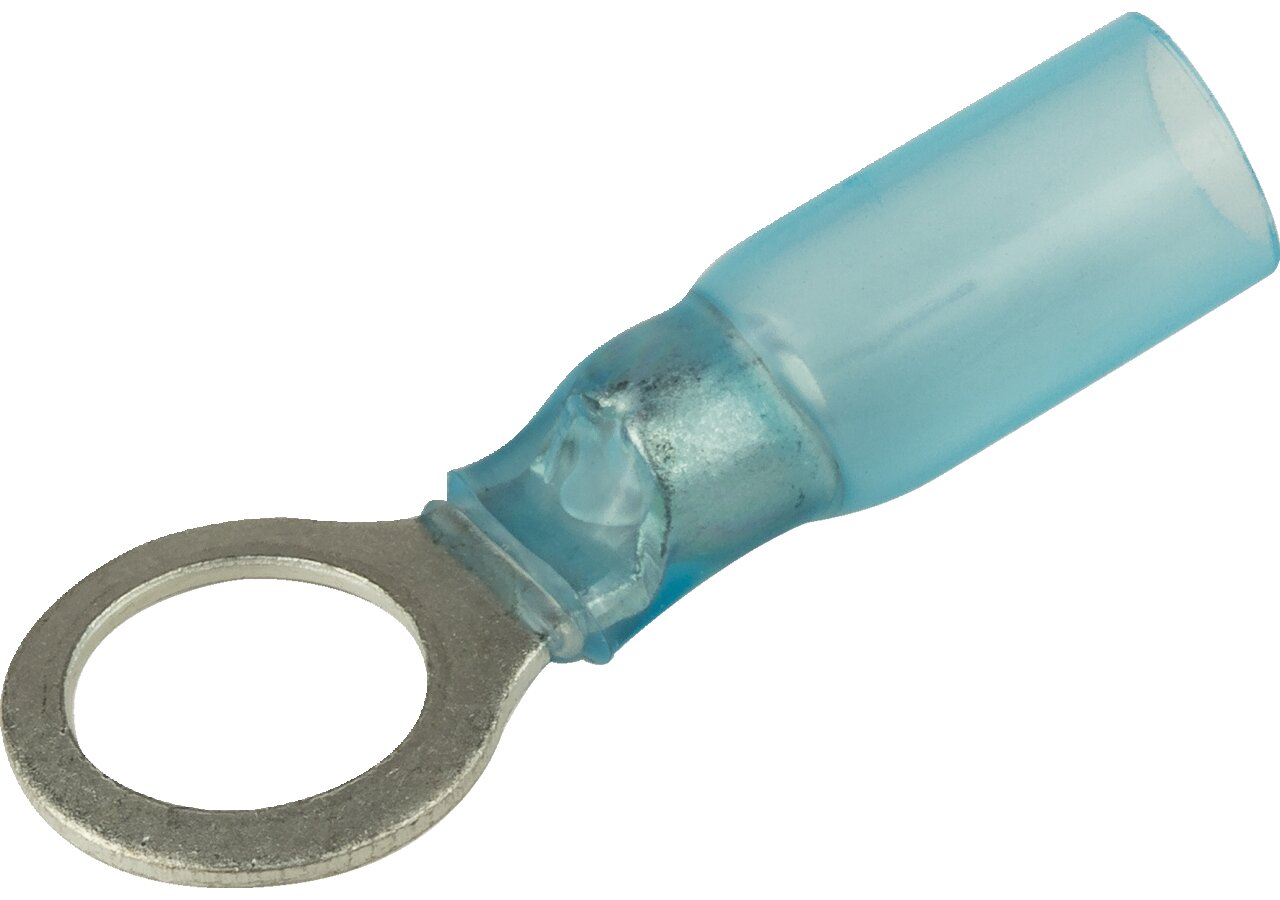Ringzunge d= 8,5 mm, 25 Stück schrumpfbar Leitungsbereich: 16 - 14 AWG GartenShop24 - Hochwertige Gartengeräte