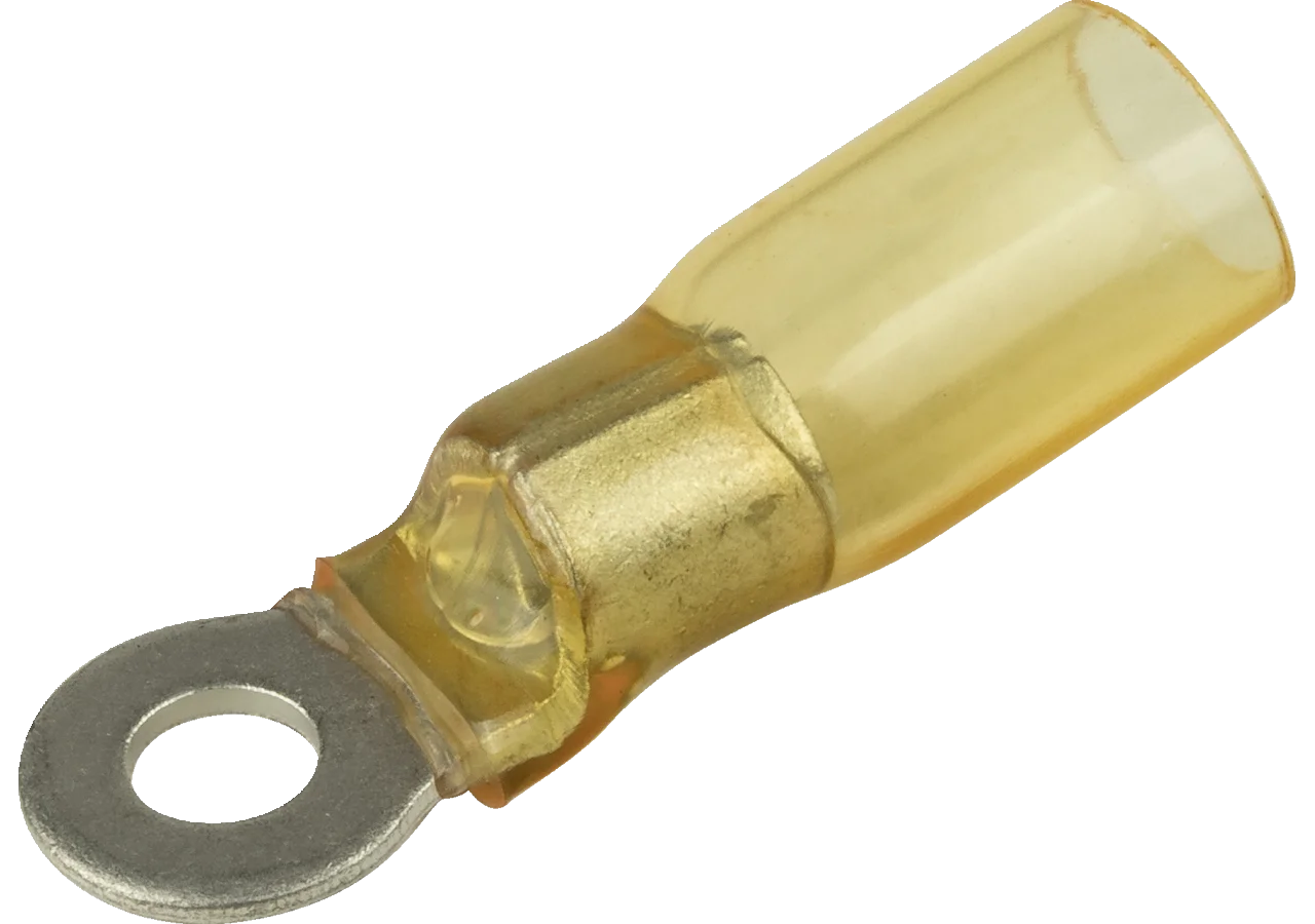 Ringzunge d= 4,3 mm, 25 Stück schrumpfbar Leitungsbereich: 12 - 10 AWG GartenShop24 - Hochwertige Gartengeräte