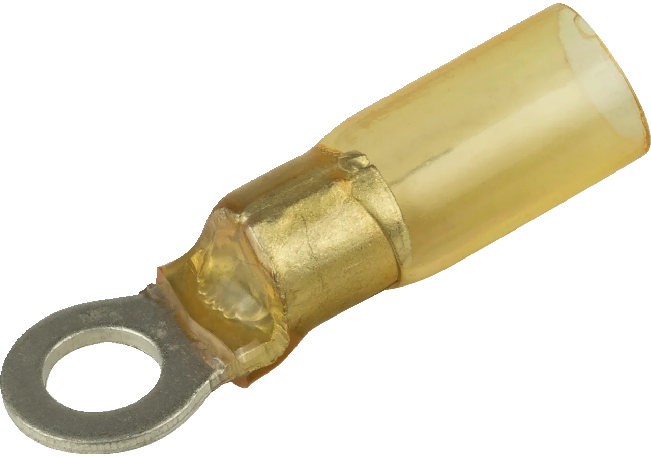Ringzunge d= 5,3 mm, 25 Stück schrumpfbar Leitungsbereich: 12 - 10 AWG GartenShop24 - Hochwertige Gartengeräte