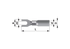 Gabelklemme d= 5,3 / 9,0 mm, 25 Stück schrumpfbar GartenShop24 - Hochwertige Gartengeräte