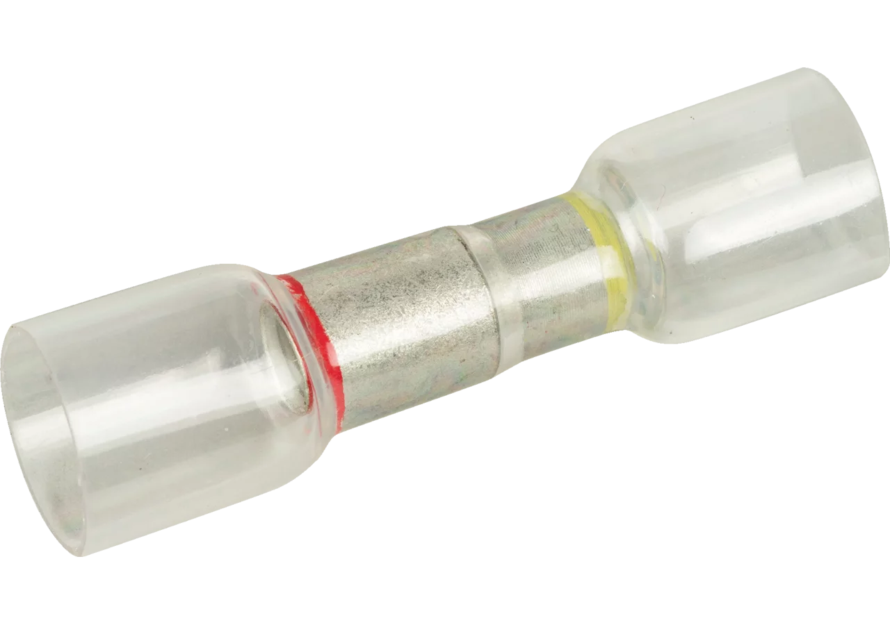 Stoßverbinder d= Gelb 3,4 mm / Rot 4,5 mm, 10 Stück schrumpfbar GartenShop24 - Hochwertige Gartengeräte