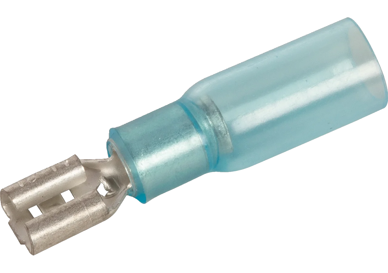 Flachsteckhülse 4,8 x 0,8 mm, 25 Stück schrumpfbar Leitungsbereich: 16 - 14 AWG GartenShop24 - Hochwertige Gartengeräte